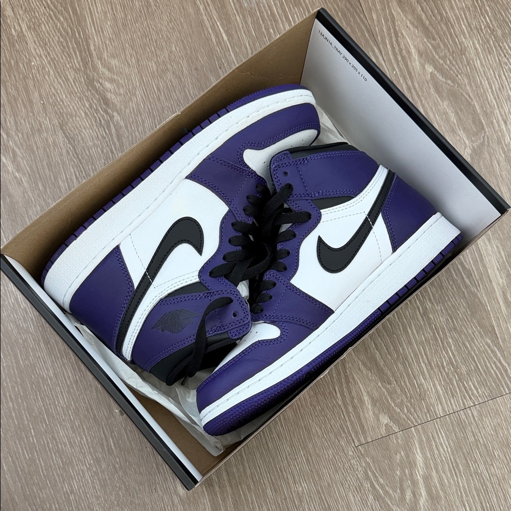 Nike Air Jordan 1 High OG - Court Purple 2.0 6Y